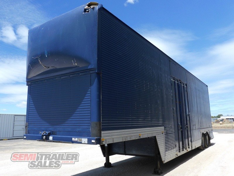 1990 FREIGHTER SEMI DROPDECK PANTECH TRAILER