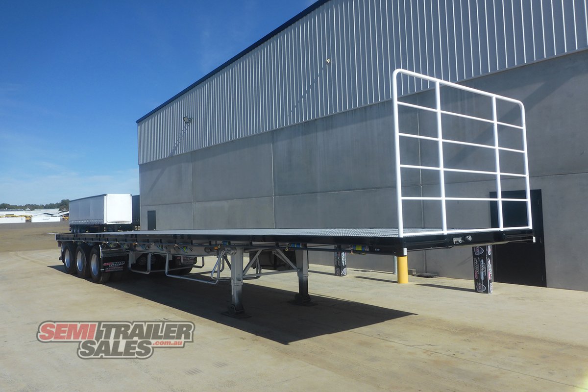 2003 MAXITRANS FLAT DECK TRAILER 22 PALLET FLAT TOP