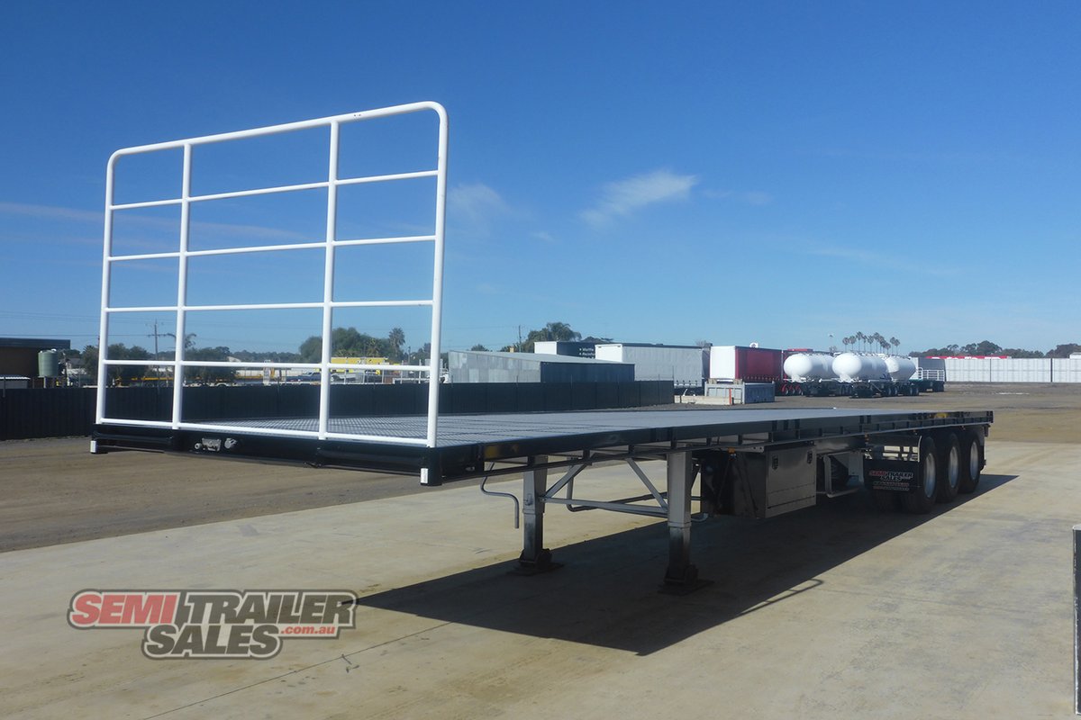 2003 MAXITRANS FLAT DECK TRAILER 22 PALLET FLAT TOP