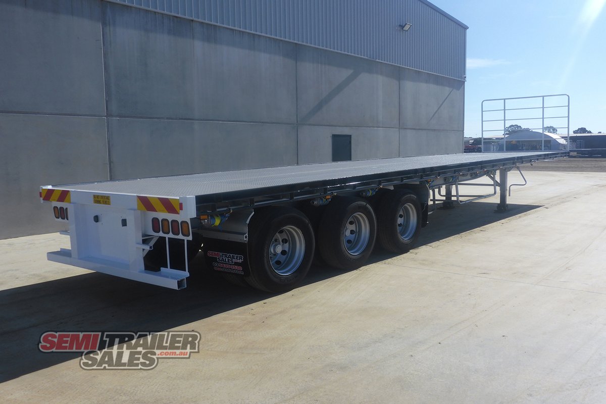 2003 MAXITRANS FLAT DECK TRAILER 22 PALLET FLAT TOP