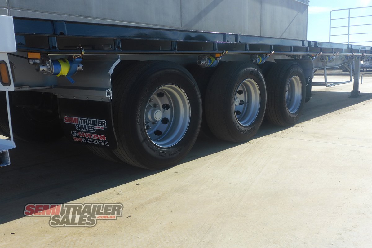 2003 MAXITRANS FLAT DECK TRAILER 22 PALLET FLAT TOP
