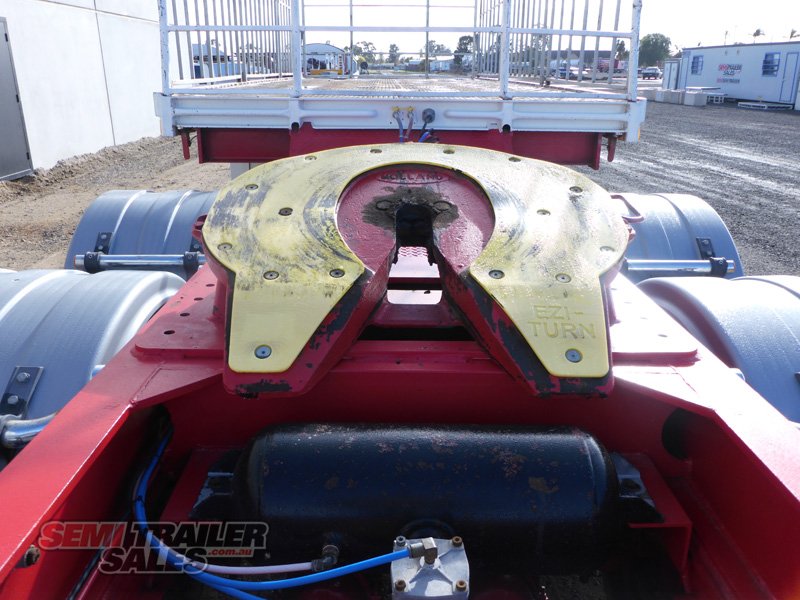 1983 FRUEHAUF 10 PALLET FLAT TOP A TRAILER