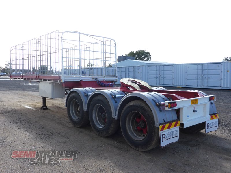 1983 FRUEHAUF 10 PALLET FLAT TOP A TRAILER