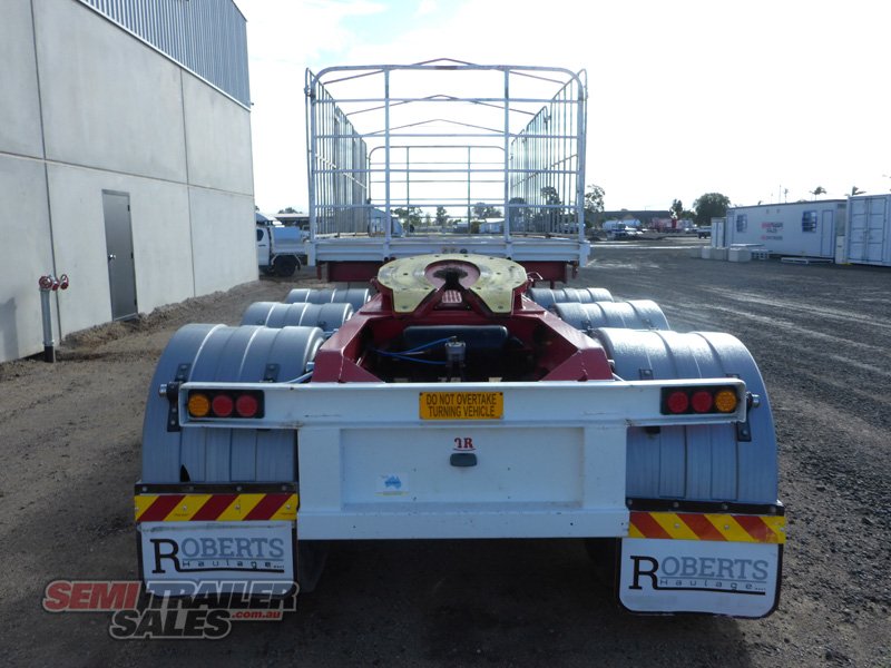 1983 FRUEHAUF 10 PALLET FLAT TOP A TRAILER