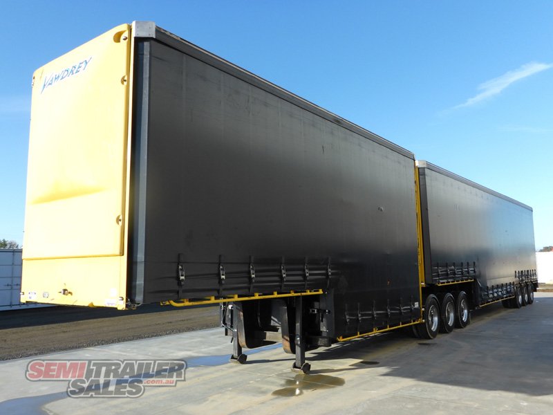 VAWDREY CURTAINSIDER TRAILER