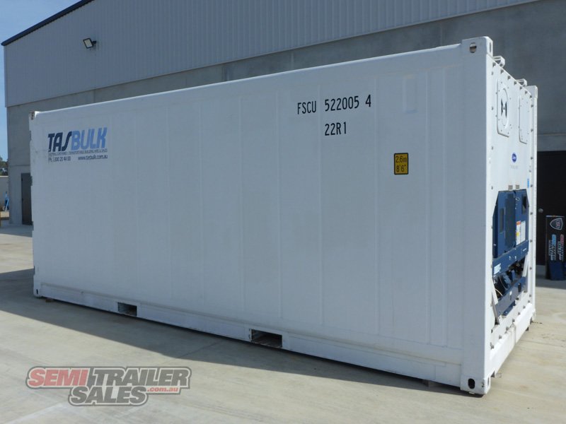 2008 CARRIER REFRIGERATED TRAILER TRAILER 20FT REFRIGERATED CONTAINER