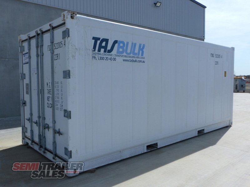 2008 CARRIER REFRIGERATED TRAILER TRAILER 20FT REFRIGERATED CONTAINER