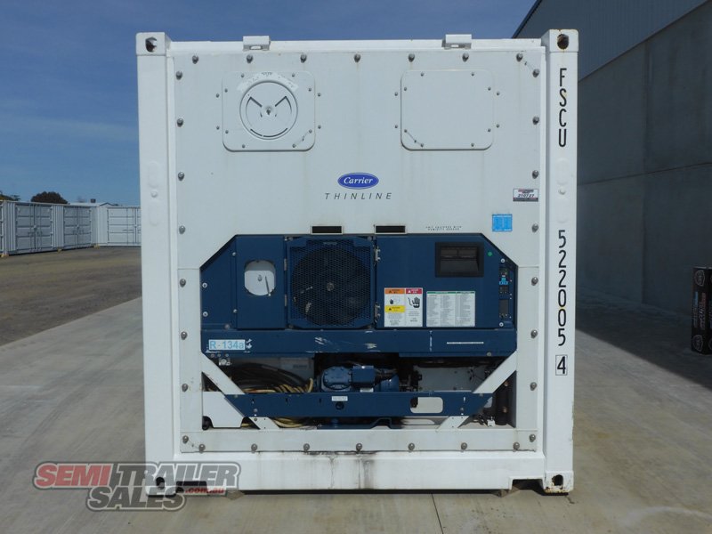 2008 CARRIER REFRIGERATED TRAILER TRAILER 20FT REFRIGERATED CONTAINER