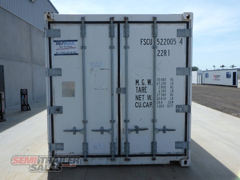 2008 CARRIER REFRIGERATED TRAILER TRAILER 20FT REFRIGERATED CONTAINER