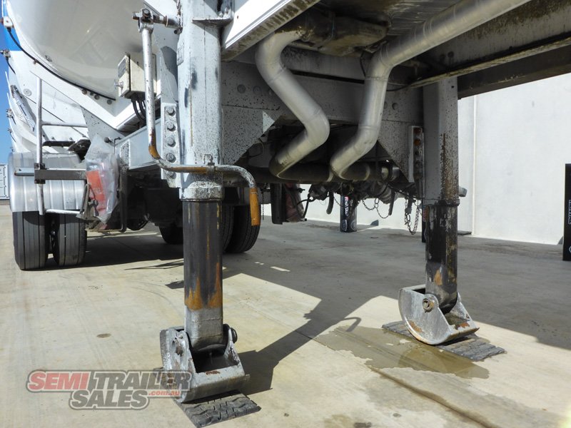 2001 HOLMWOOD HIGHGATE BOGIE TANKER B DOUBLE SET TRAILER