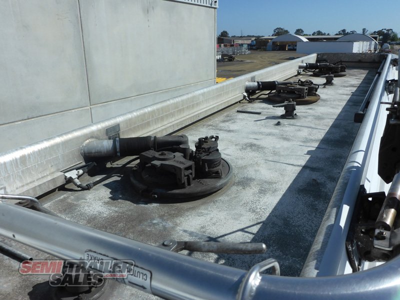 2001 HOLMWOOD HIGHGATE BOGIE TANKER B DOUBLE SET TRAILER