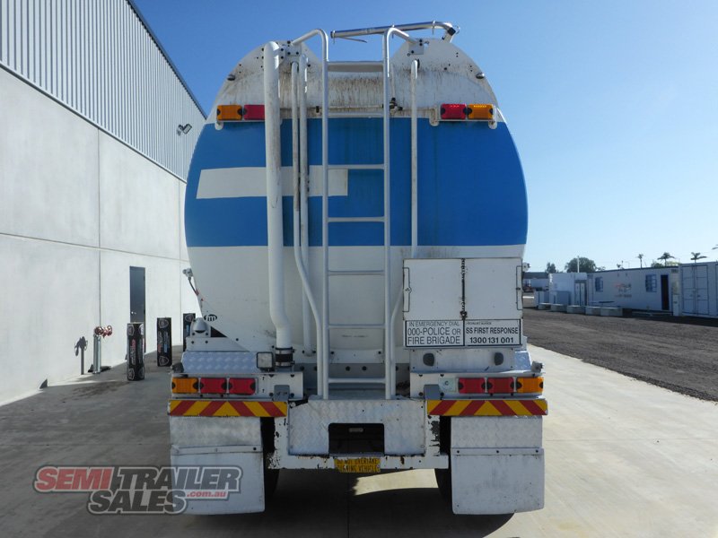 2001 HOLMWOOD HIGHGATE BOGIE TANKER B DOUBLE SET TRAILER