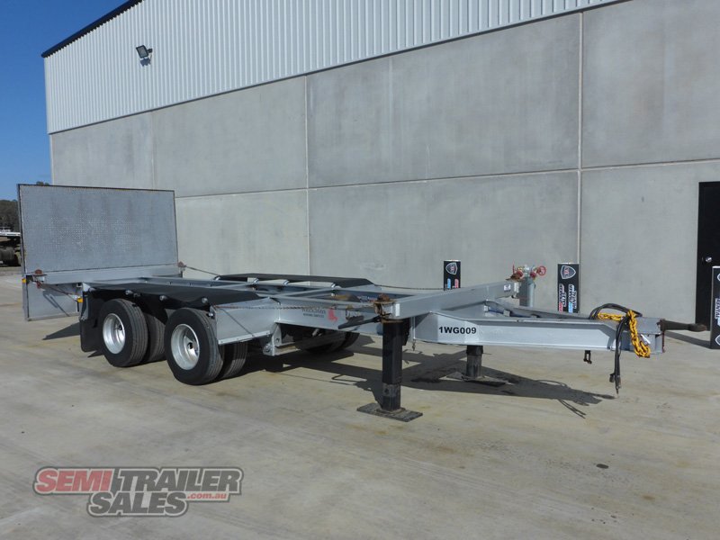 2012 SAMS BOGIE 20FT SKEL PIG TRAILER
