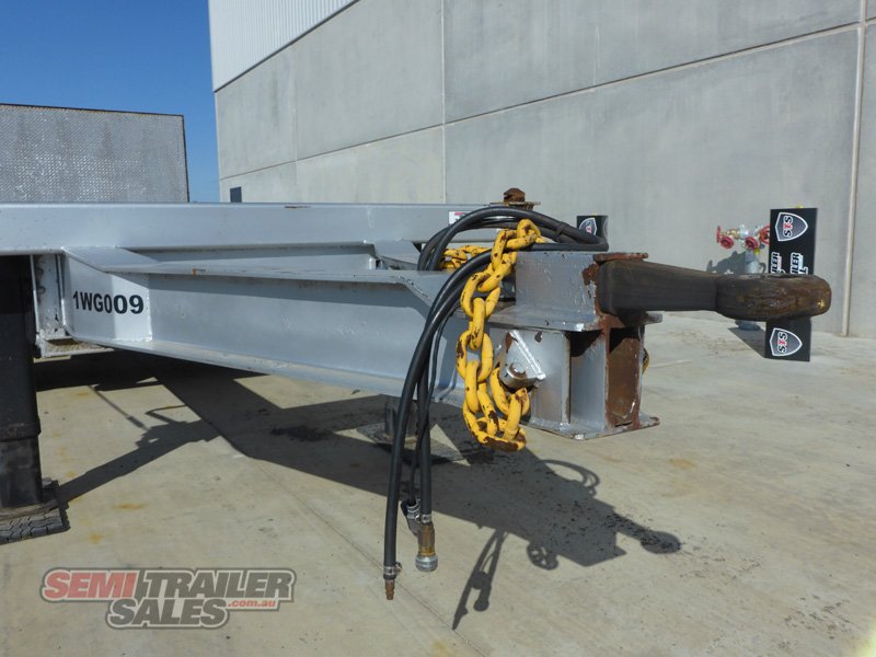 2012 SAMS BOGIE 20FT SKEL PIG TRAILER