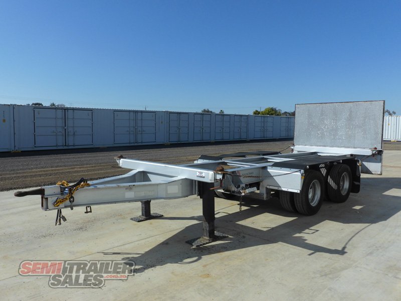 2012 SAMS BOGIE 20FT SKEL PIG TRAILER