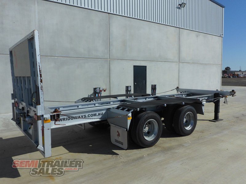 2012 SAMS BOGIE 20FT SKEL PIG TRAILER