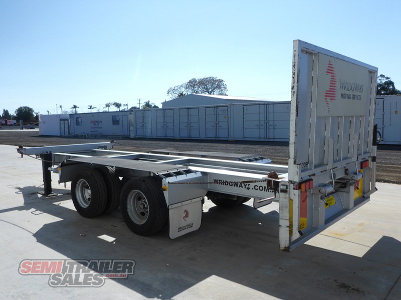 2012 SAMS BOGIE 20FT SKEL PIG TRAILER