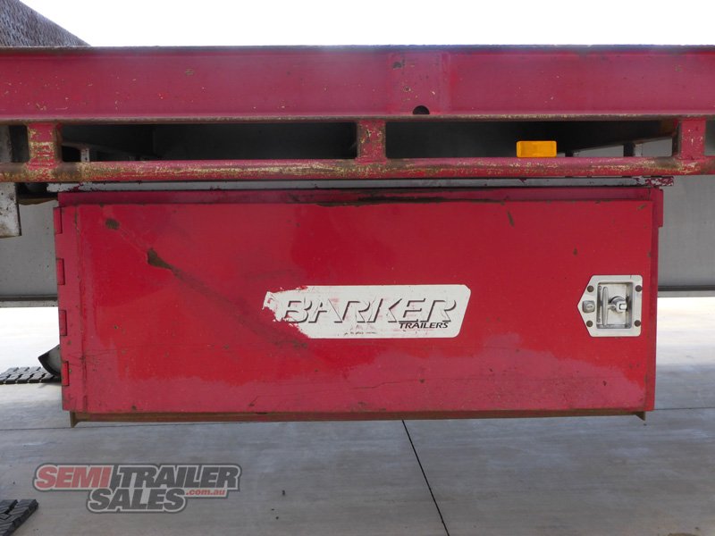 BARKER DROP DECK TRAILER