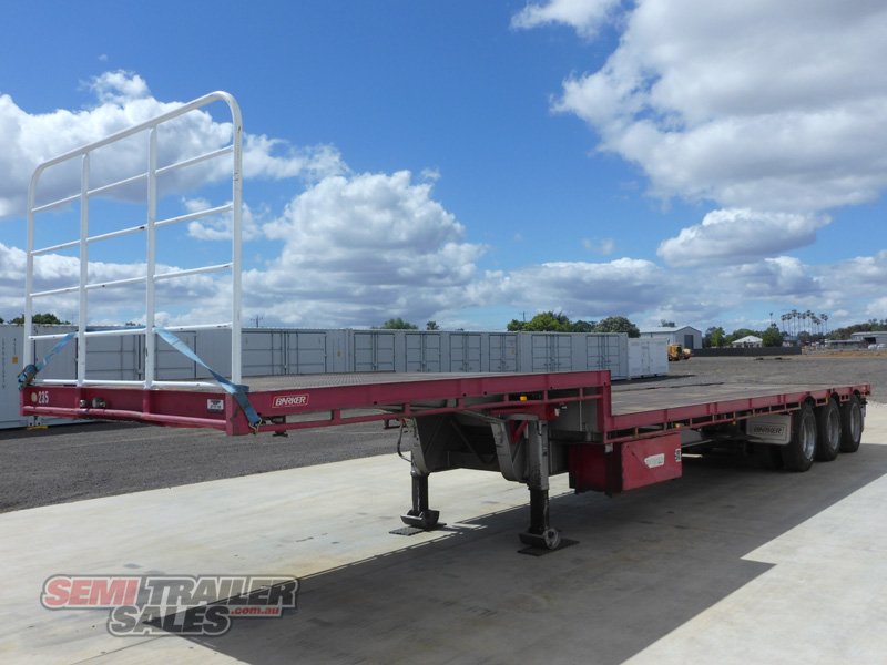BARKER DROP DECK TRAILER