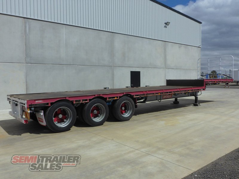 BARKER DROP DECK TRAILER