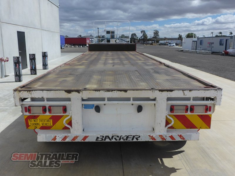 BARKER DROP DECK TRAILER