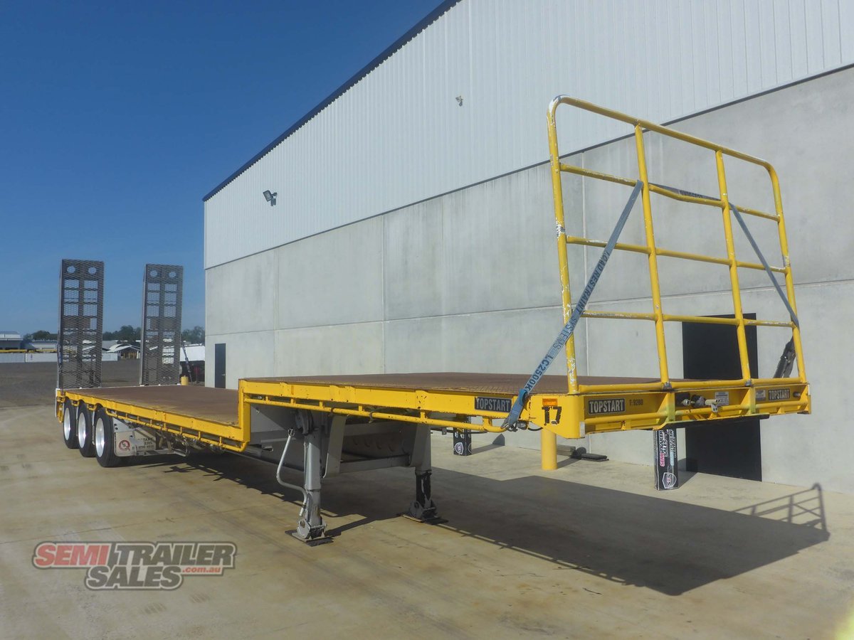 TOPSTART DROP DECK TRAILER