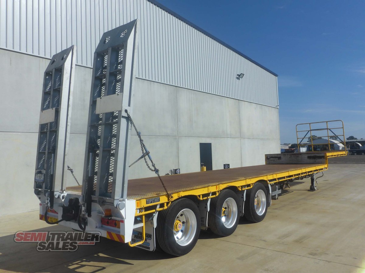 TOPSTART DROP DECK TRAILER