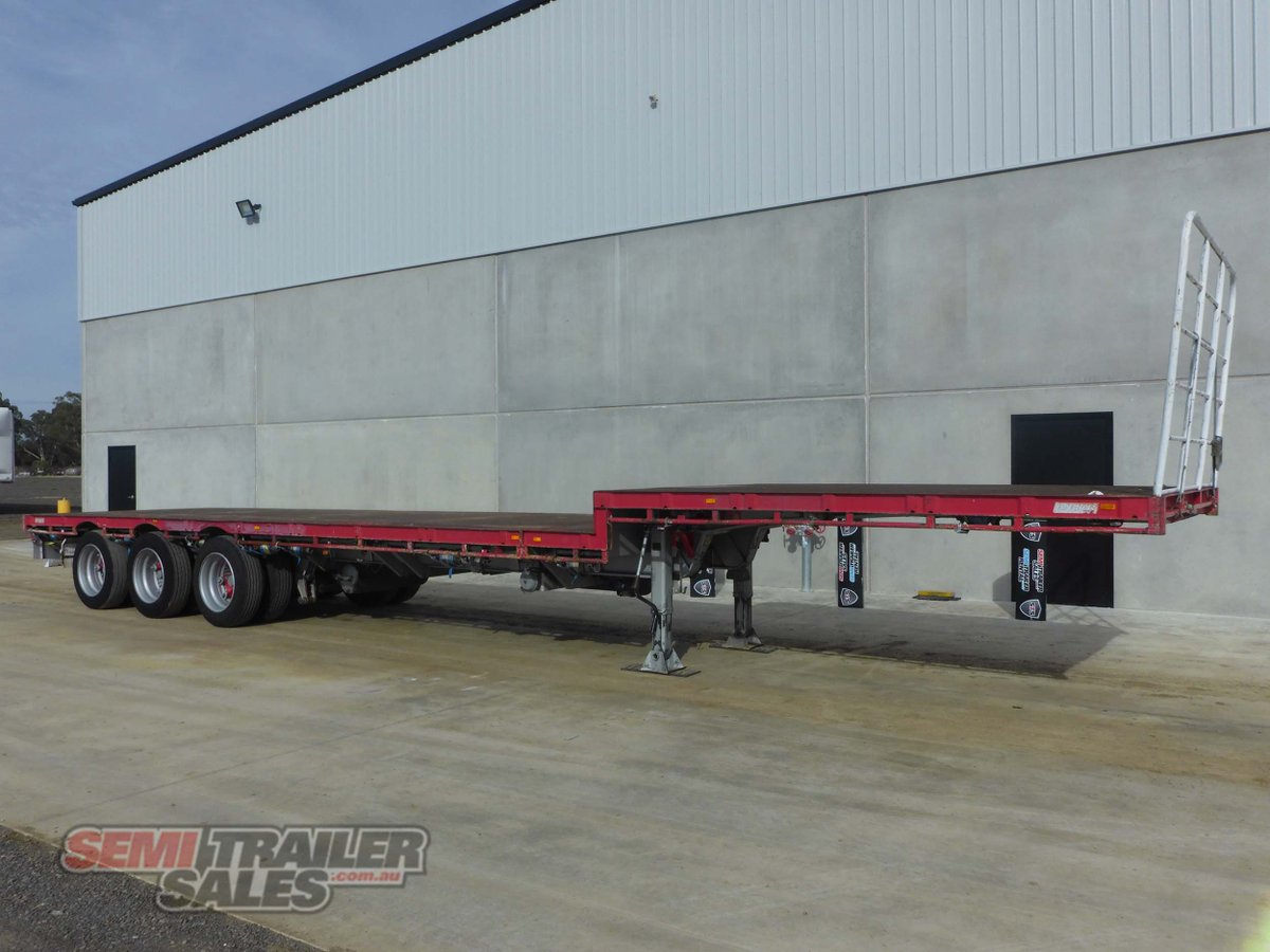 2006 BARKER DROPDECK EXTENDABLE 41FT - 61FT TRAILER - (RENTAL)