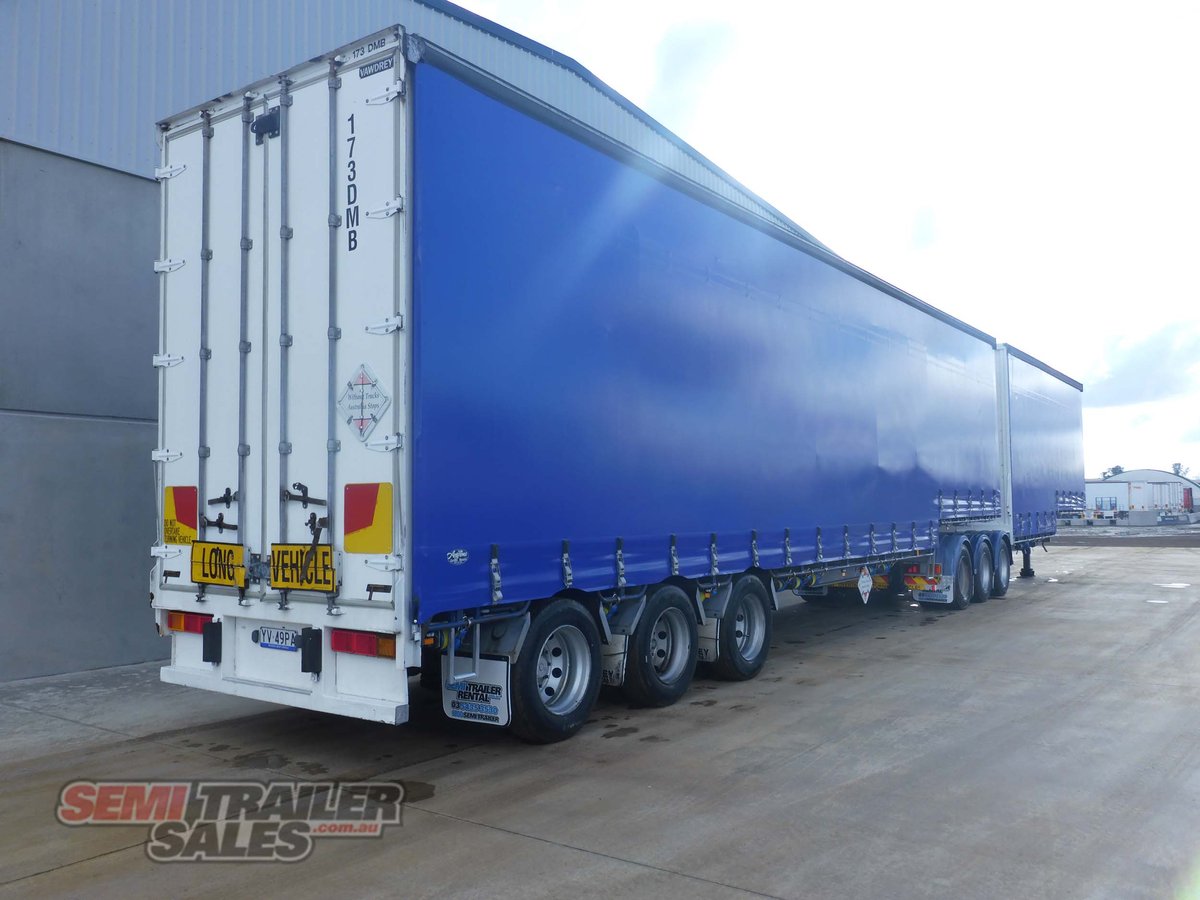 VAWDREY CURTAINSIDER TRAILER