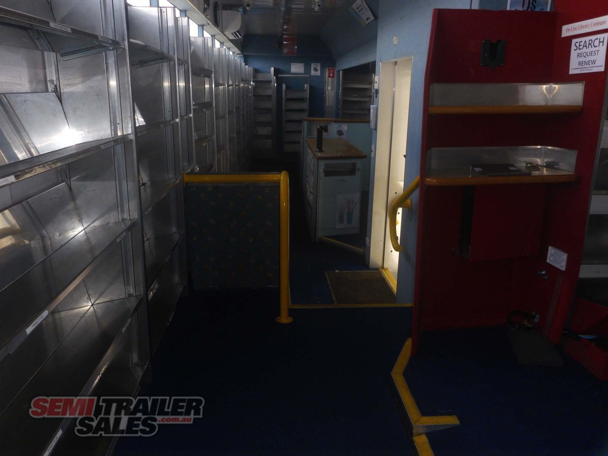 2005 SVM MOBILE LIBRARY TRAILER