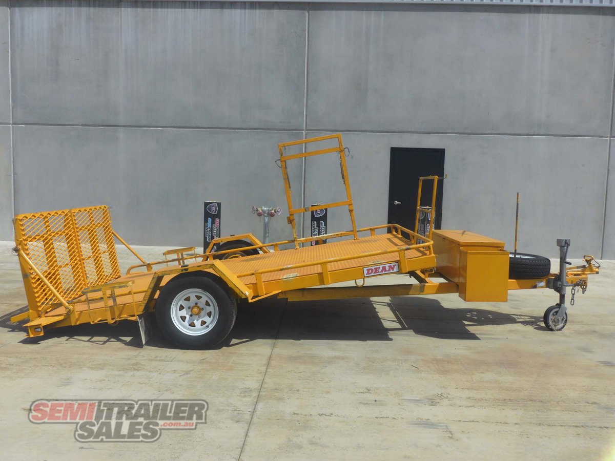 2015 DEAN TRAILERS PLANT TRAILER TRAILER SINGLE AXLE TILTING PLANT TRAILER