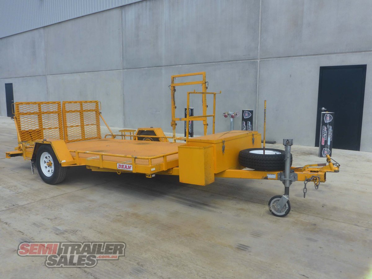 2015 DEAN TRAILERS PLANT TRAILER TRAILER SINGLE AXLE TILTING PLANT TRAILER