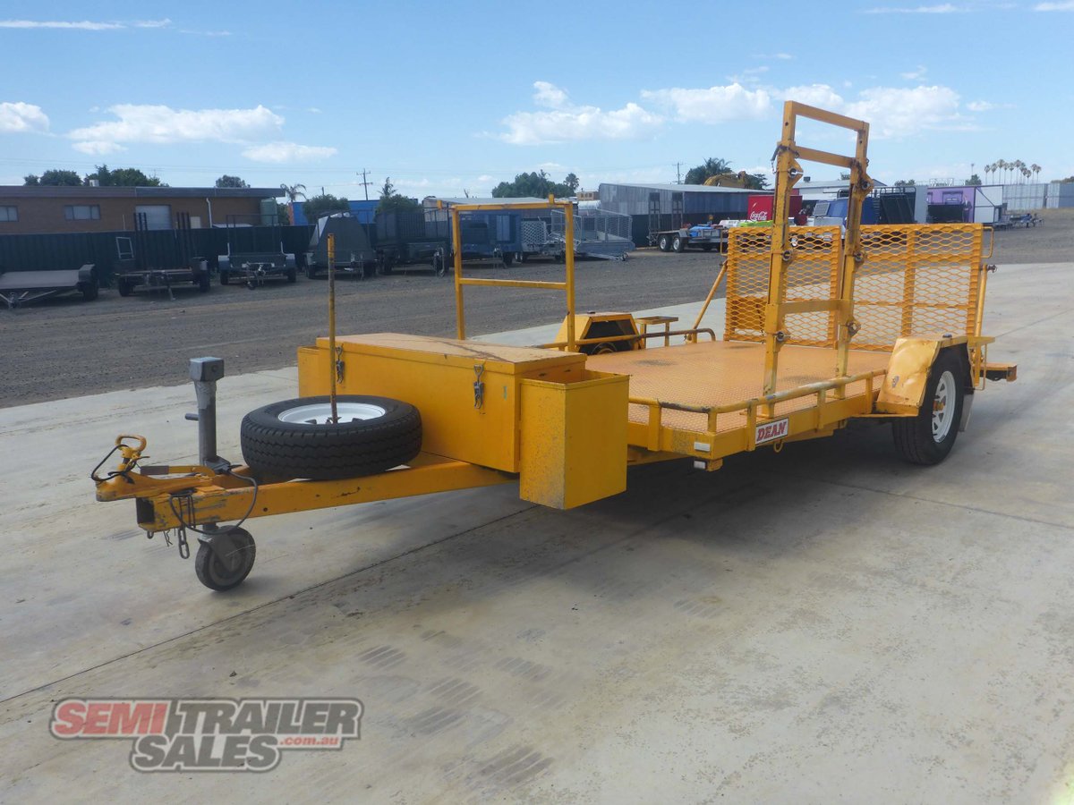 2015 DEAN TRAILERS PLANT TRAILER TRAILER SINGLE AXLE TILTING PLANT TRAILER