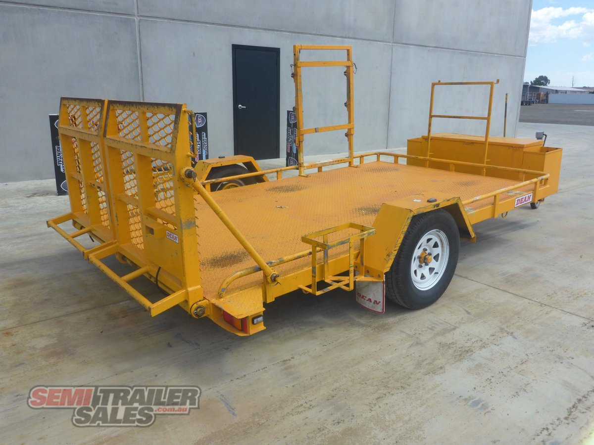 2015 DEAN TRAILERS PLANT TRAILER TRAILER SINGLE AXLE TILTING PLANT TRAILER