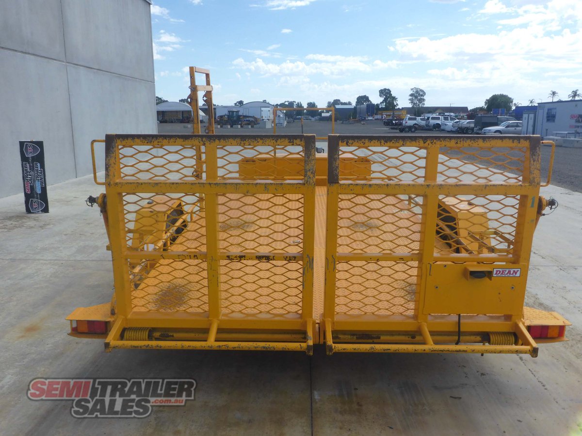 2015 DEAN TRAILERS PLANT TRAILER TRAILER SINGLE AXLE TILTING PLANT TRAILER