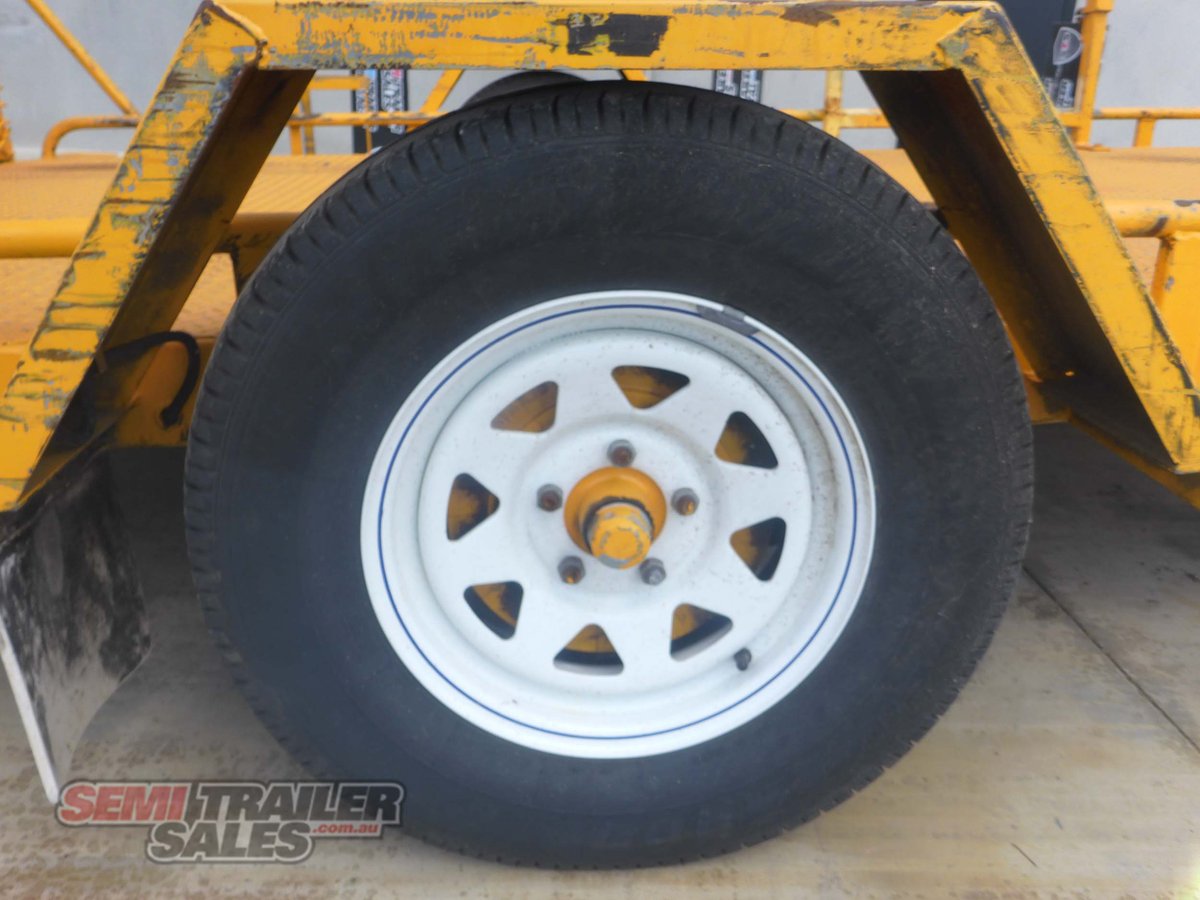 2015 DEAN TRAILERS PLANT TRAILER TRAILER SINGLE AXLE TILTING PLANT TRAILER