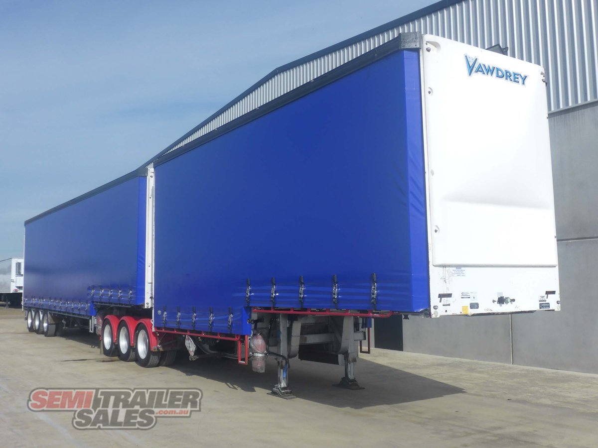 VAWDREY CURTAINSIDER TRAILER