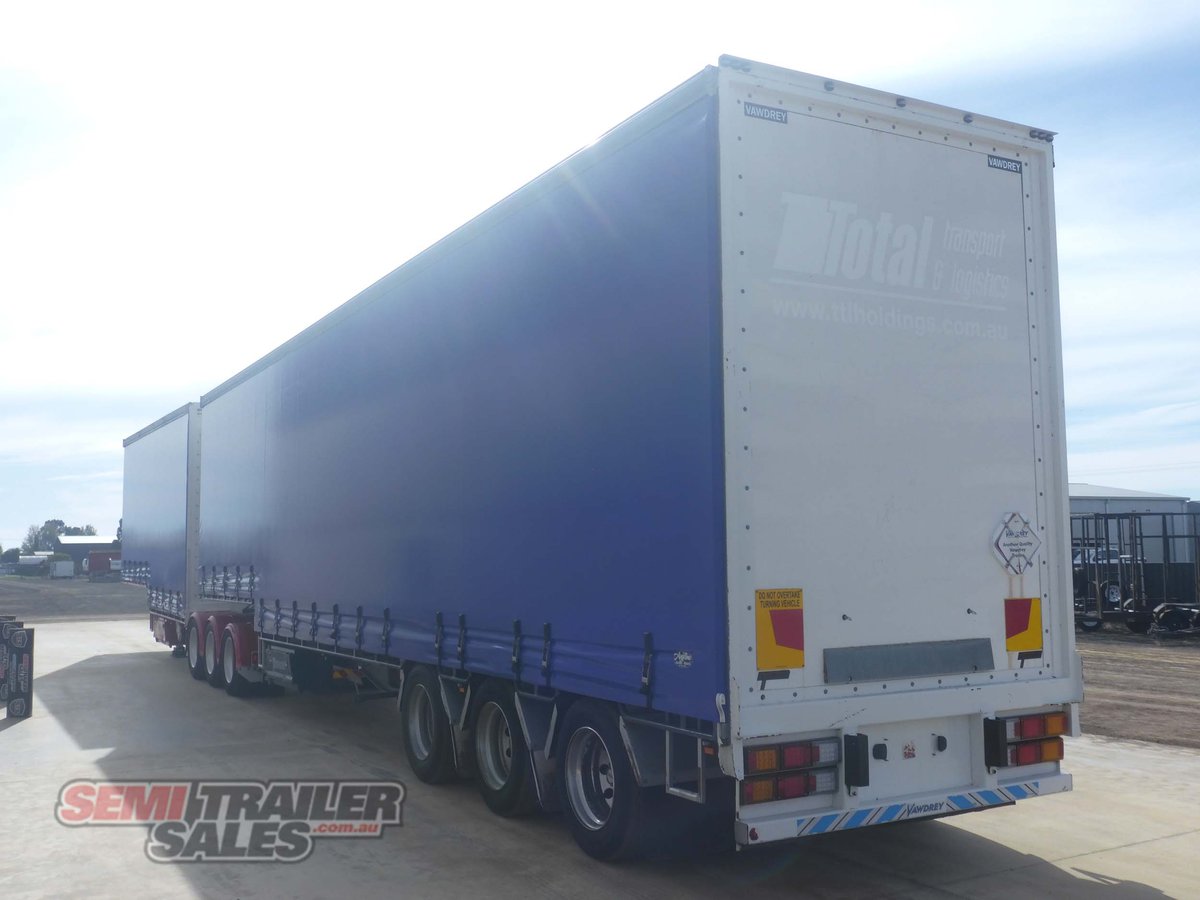VAWDREY CURTAINSIDER TRAILER