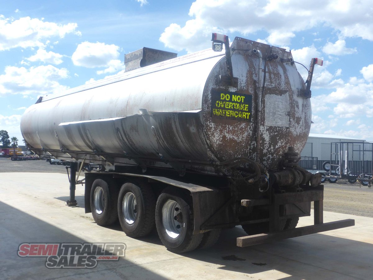 1999 HOLMWOOD HIGHGATE WATER TANKER TRAILER