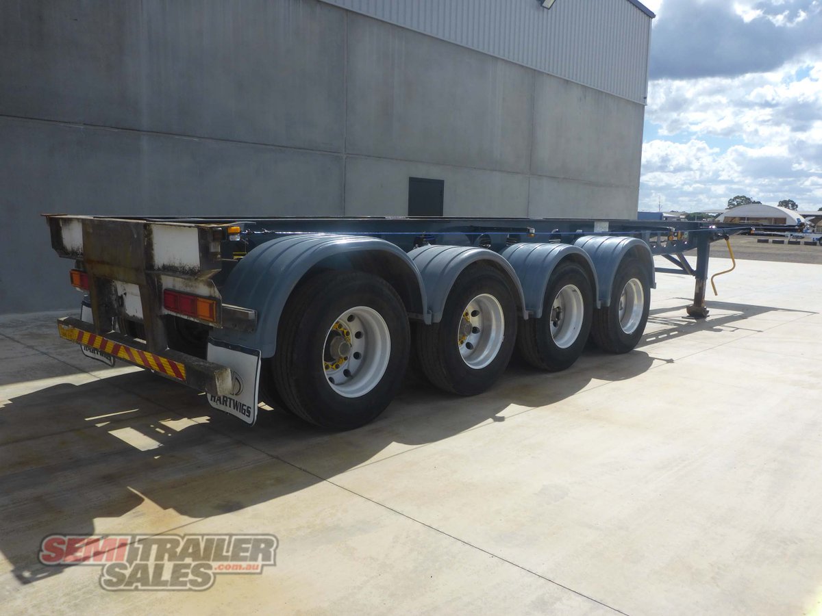 2016 MAXITRANS QUAD SKEL TRAILER