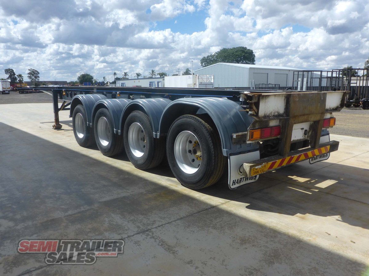 2016 MAXITRANS QUAD SKEL TRAILER