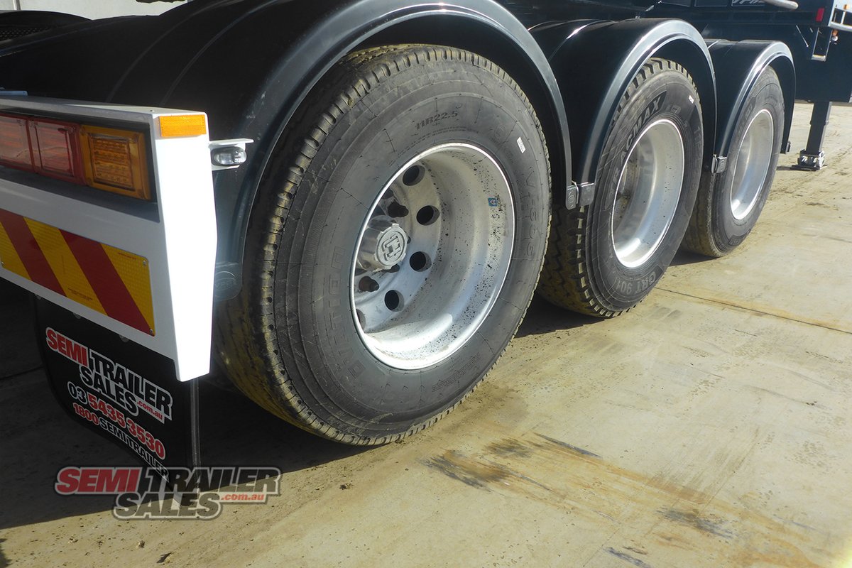 2010 OPHEE FLAT DECK TRAILER 34 PALLET FLAT TOP B DOUBLE SET