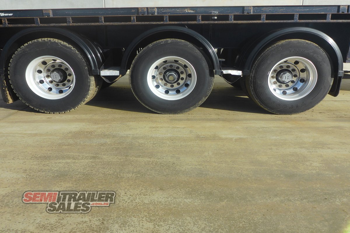 2010 OPHEE FLAT DECK TRAILER 34 PALLET FLAT TOP B DOUBLE SET