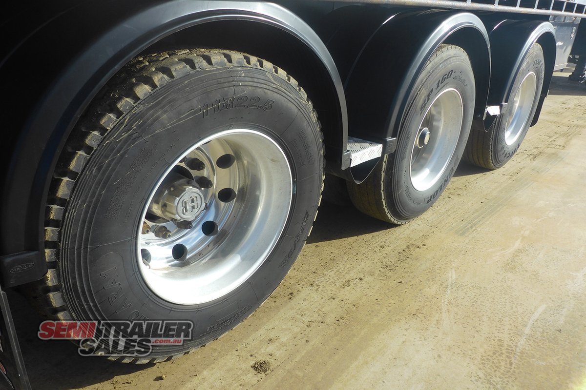 2010 OPHEE FLAT DECK TRAILER 34 PALLET FLAT TOP B DOUBLE SET