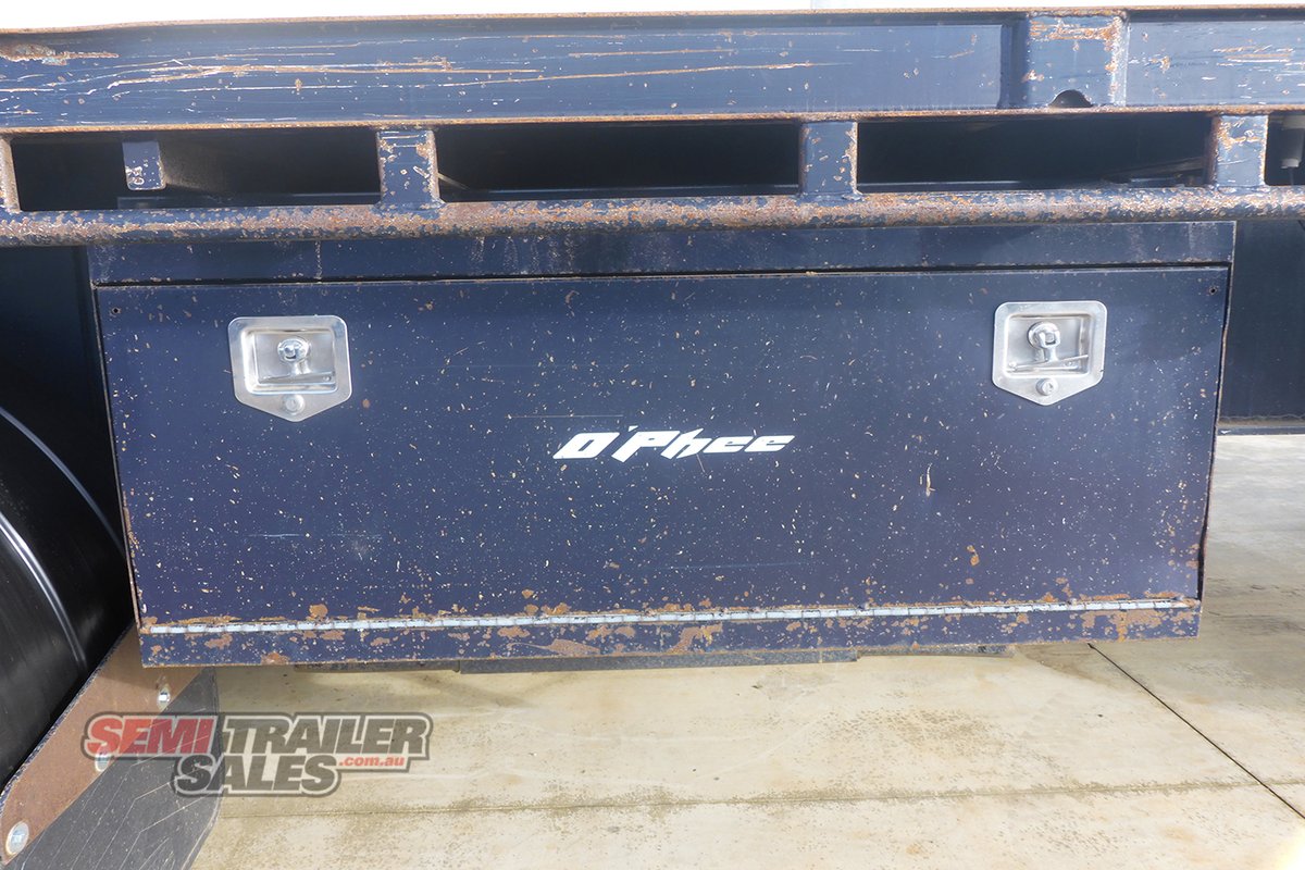 2010 OPHEE FLAT DECK TRAILER 34 PALLET FLAT TOP B DOUBLE SET