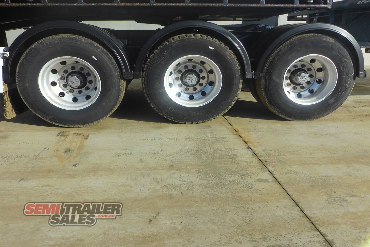 2010 OPHEE FLAT DECK TRAILER 34 PALLET FLAT TOP B DOUBLE SET