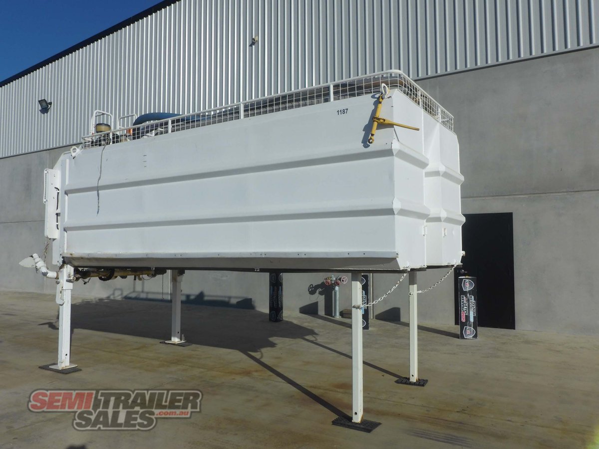 ALLOWAY ENGINEERING 12,000 LITRE SLIP ON WATER TANK TRAILER