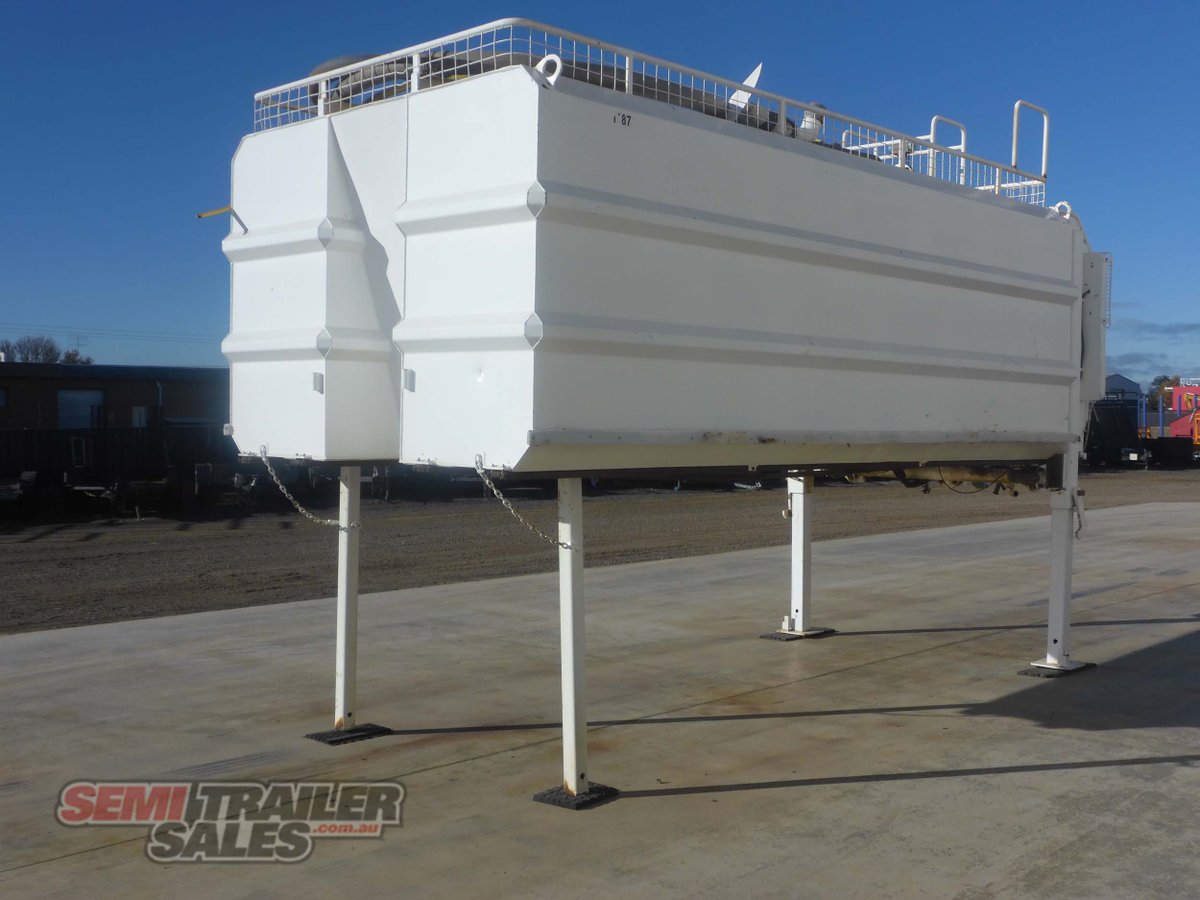 ALLOWAY ENGINEERING 12,000 LITRE SLIP ON WATER TANK TRAILER