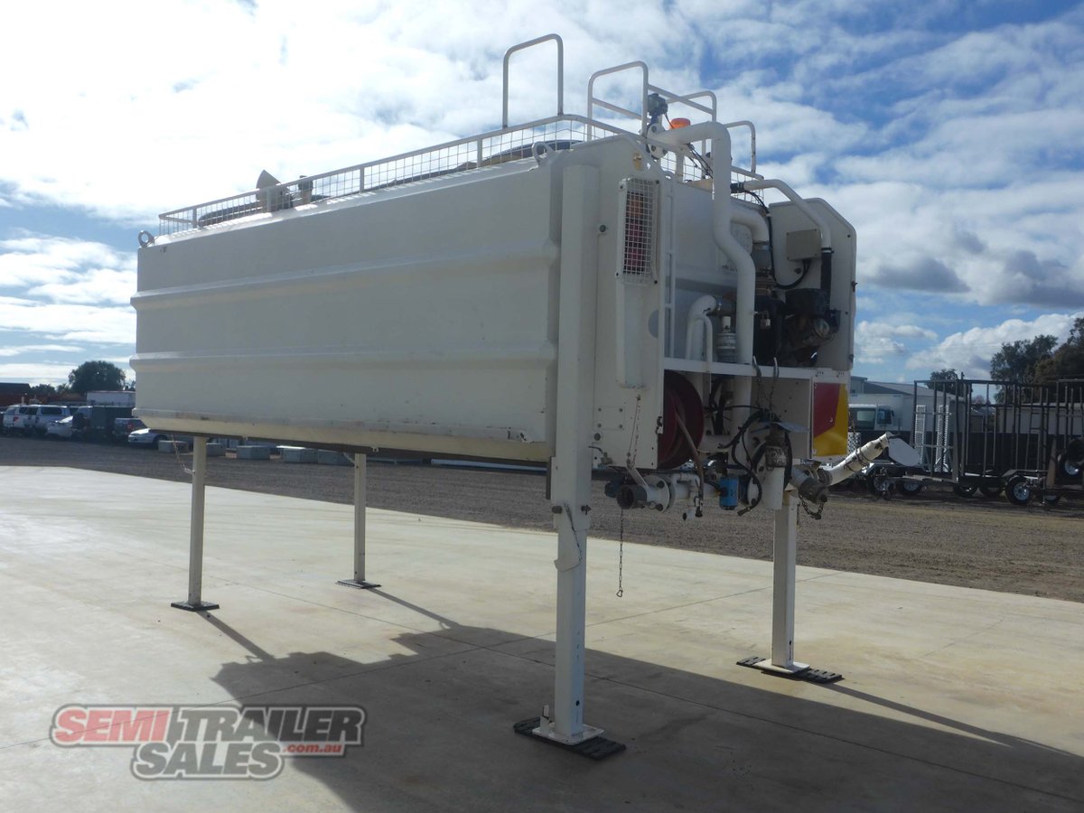 ALLOWAY ENGINEERING 12,000 LITRE SLIP ON WATER TANK TRAILER
