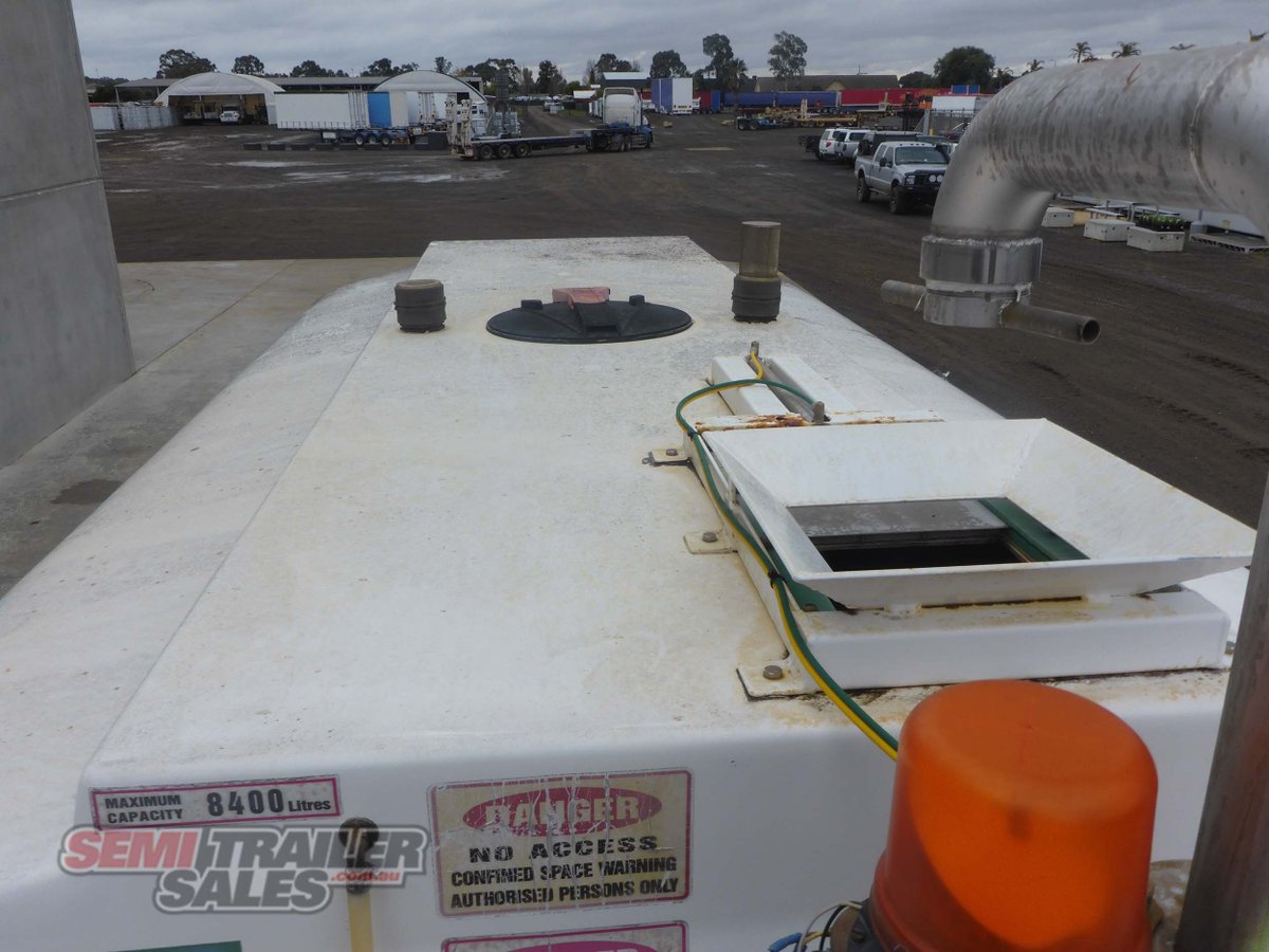 FELCO 8,400 LITRE SLIP IN TANK TRAILER